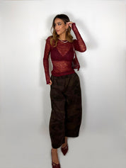 Pantalone Camouflage - scuro