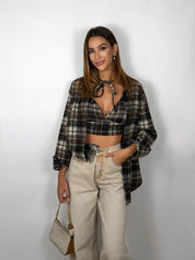 Set Camicia e Top - Brown