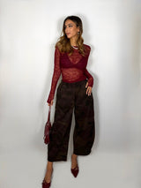Pantalone Camouflage - scuro