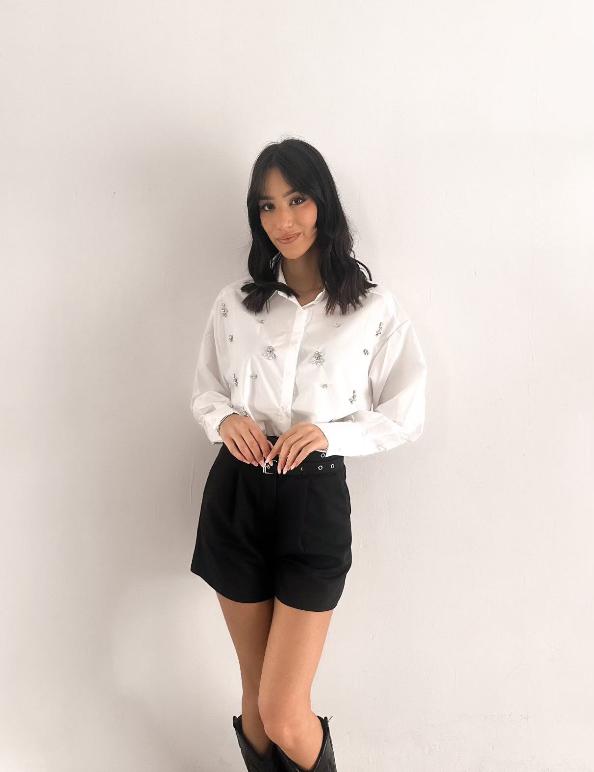Pantaloncino doppia cinta