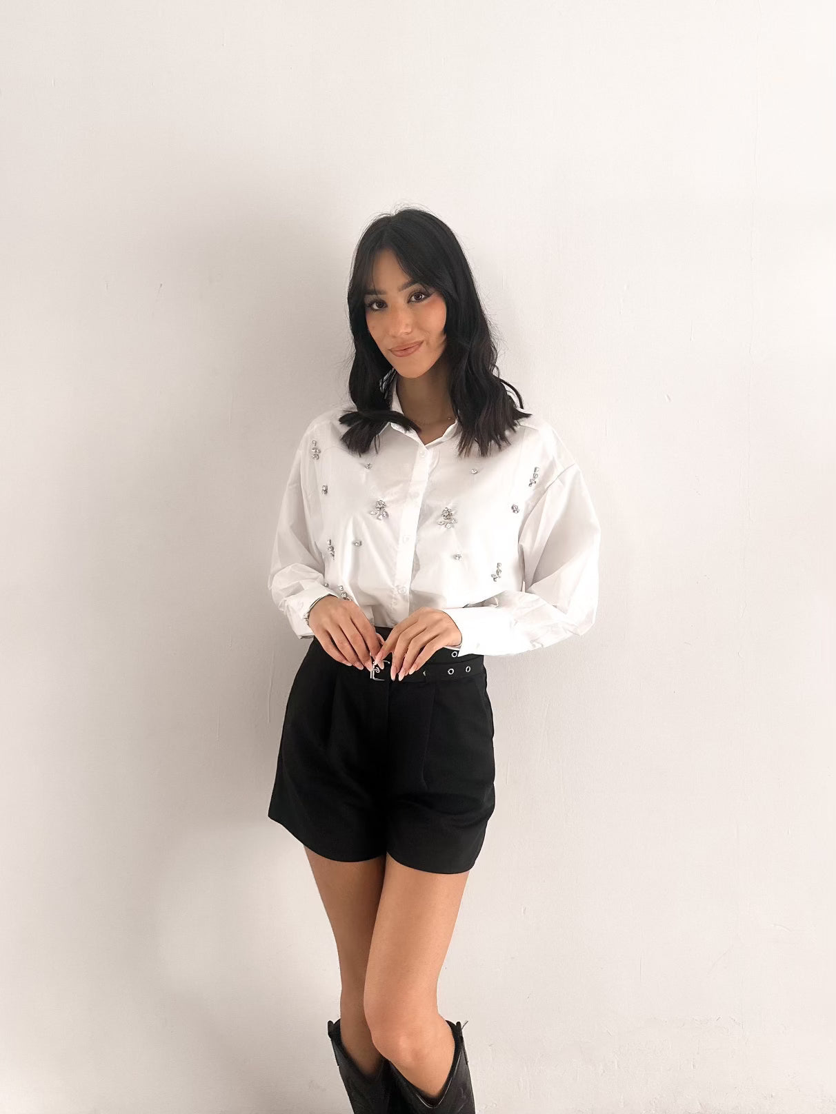 Pantaloncino doppia cinta
