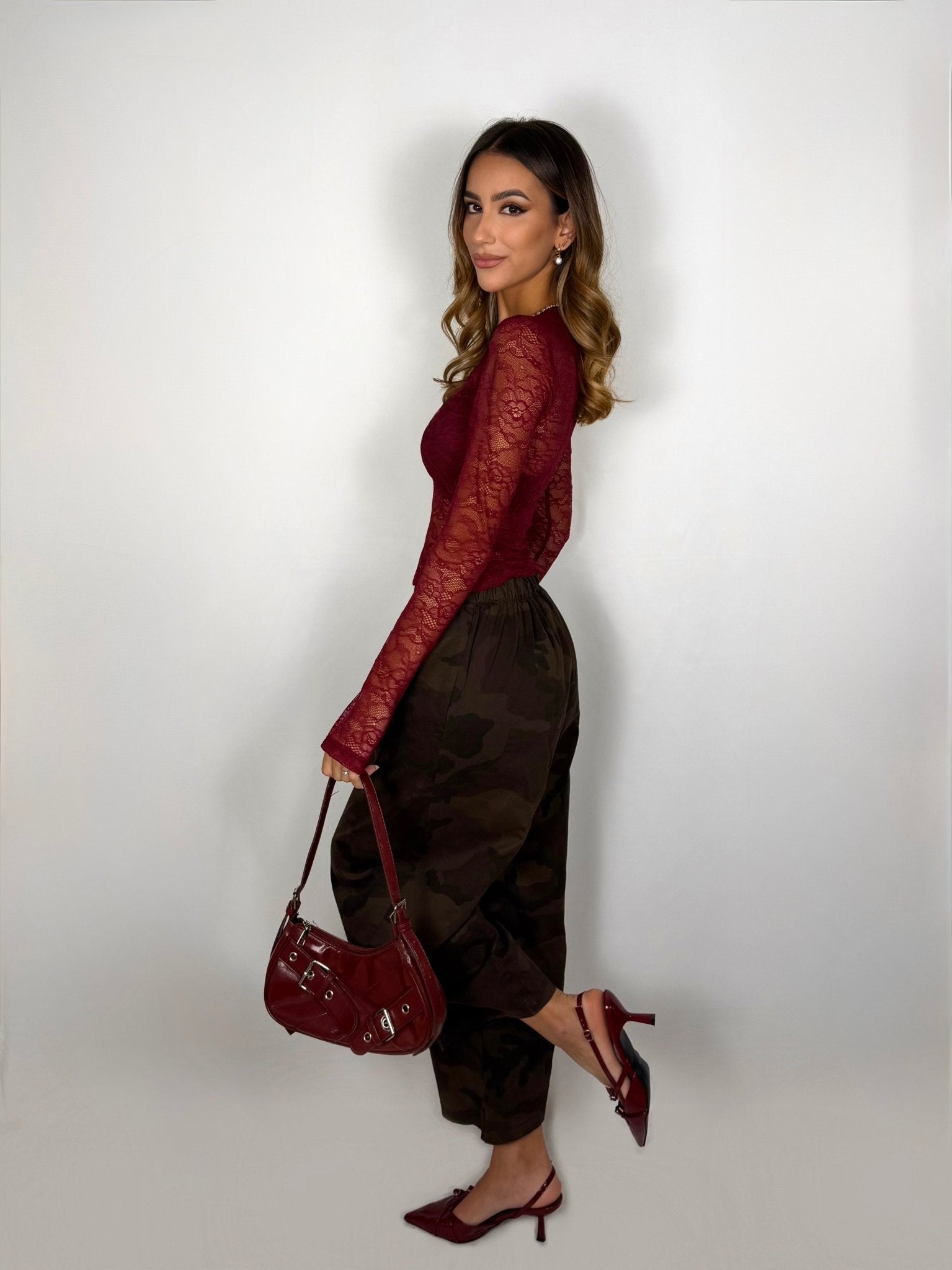 Pantalone Camouflage - scuro
