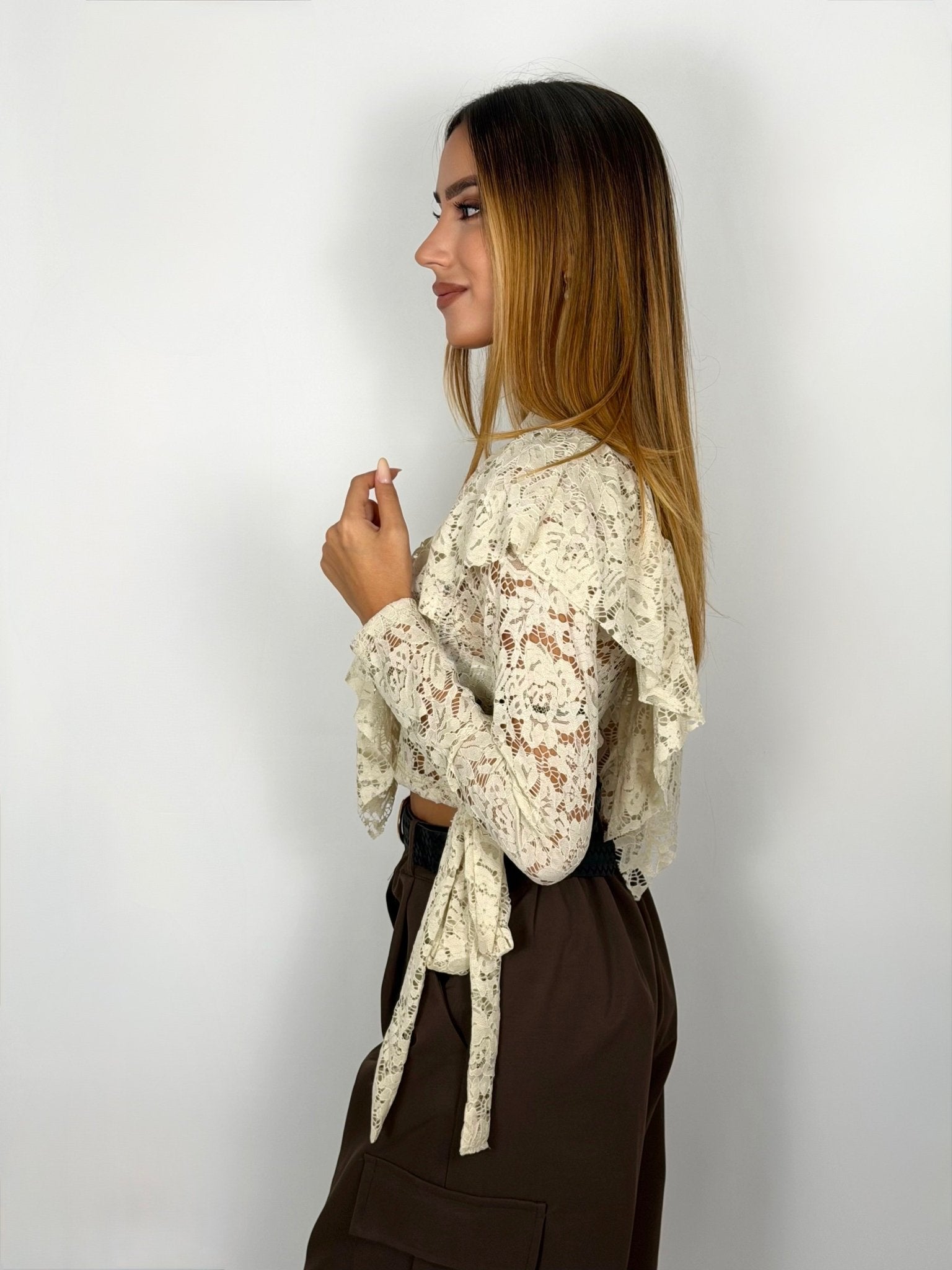 Blusa Amelie - Beige