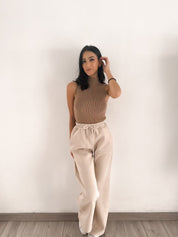 Pantalone tuta a palazzo