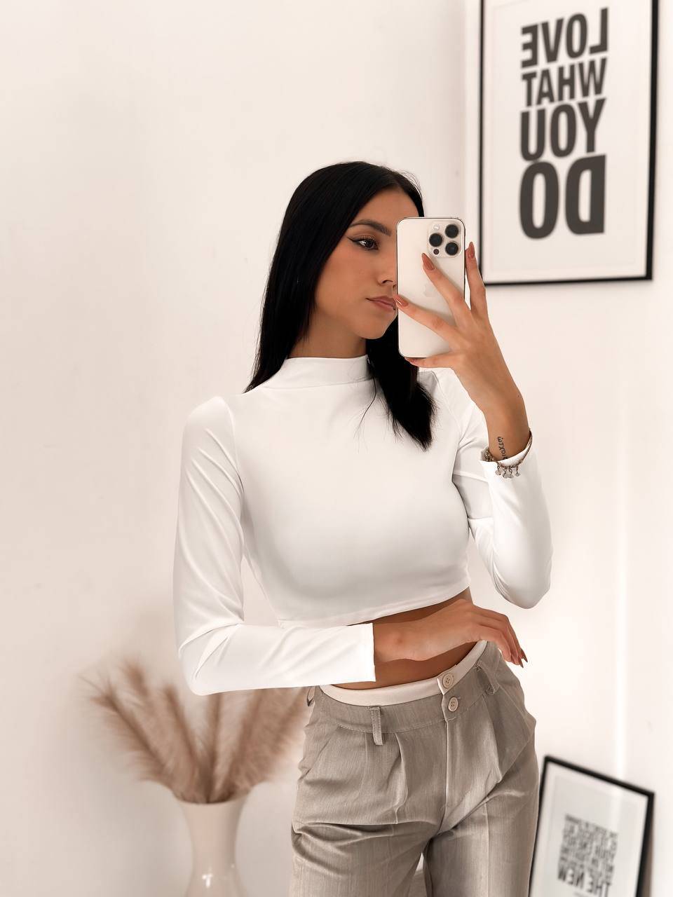 Maglia crop Marisabel