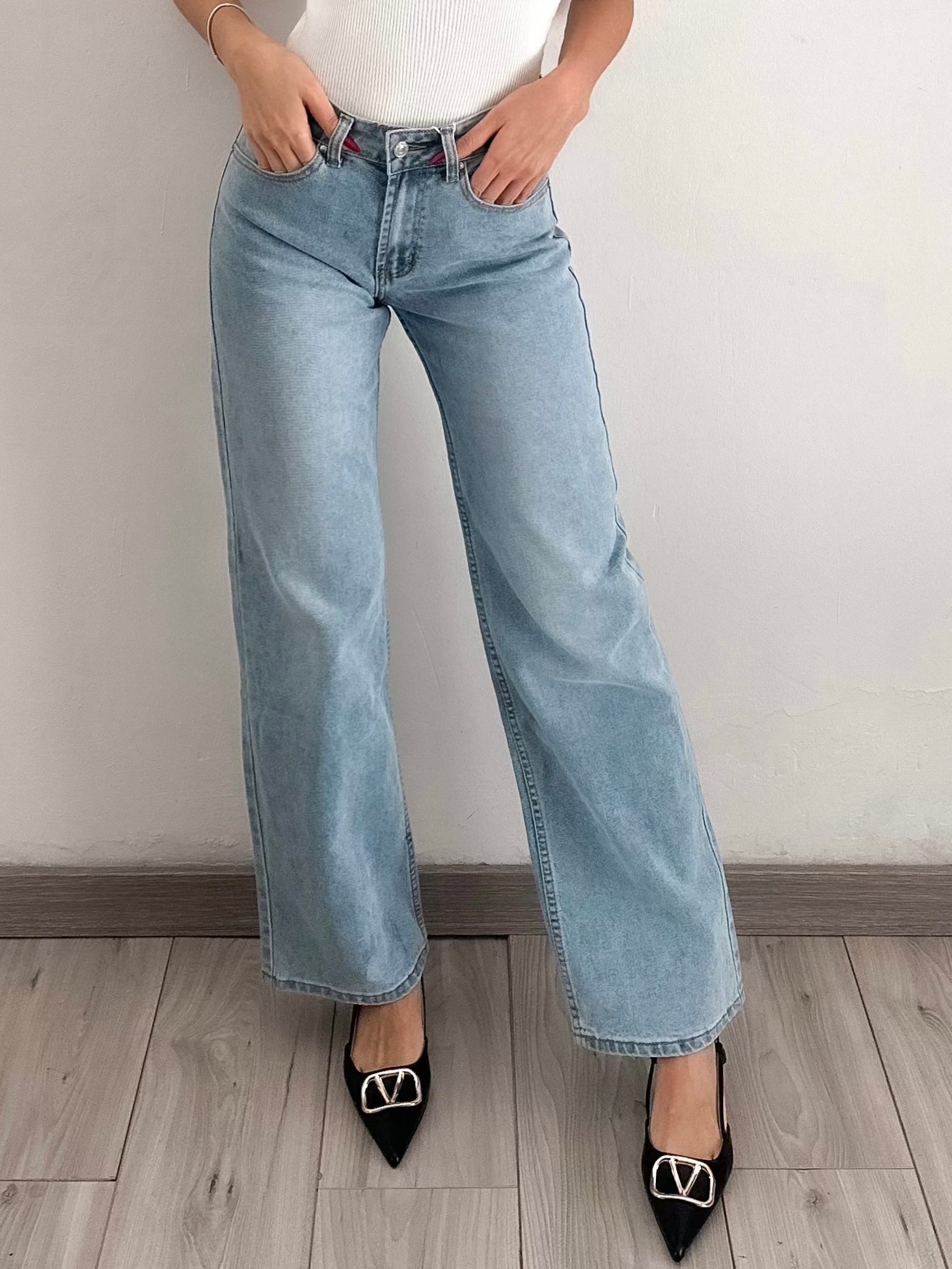 Jeans a palazzo