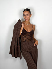 Top pizzo - Brown